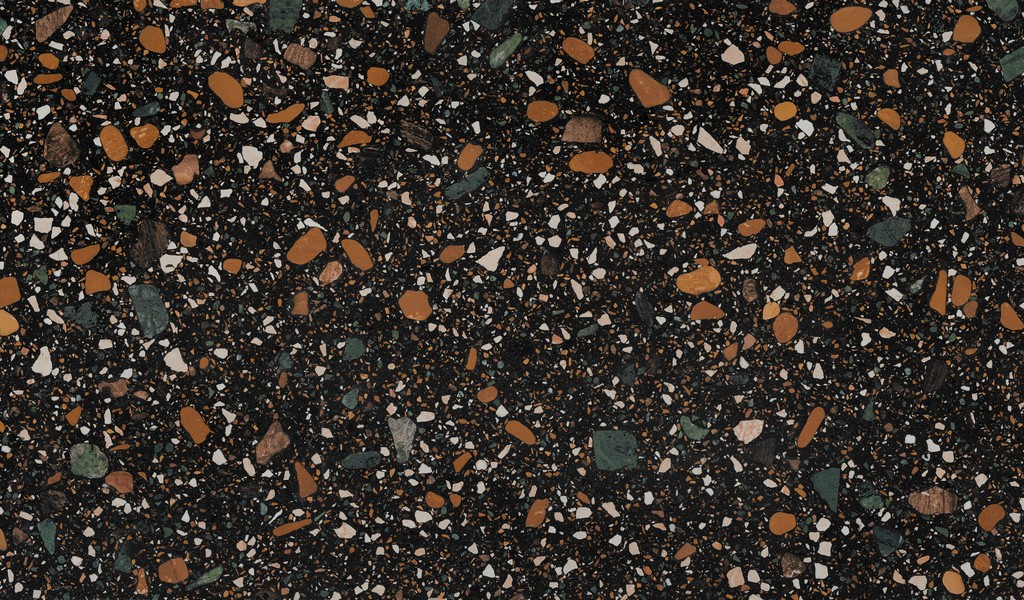 ENIND3214MT80160 Terrazzo Black Matt 800x1600 матовый мультиколор