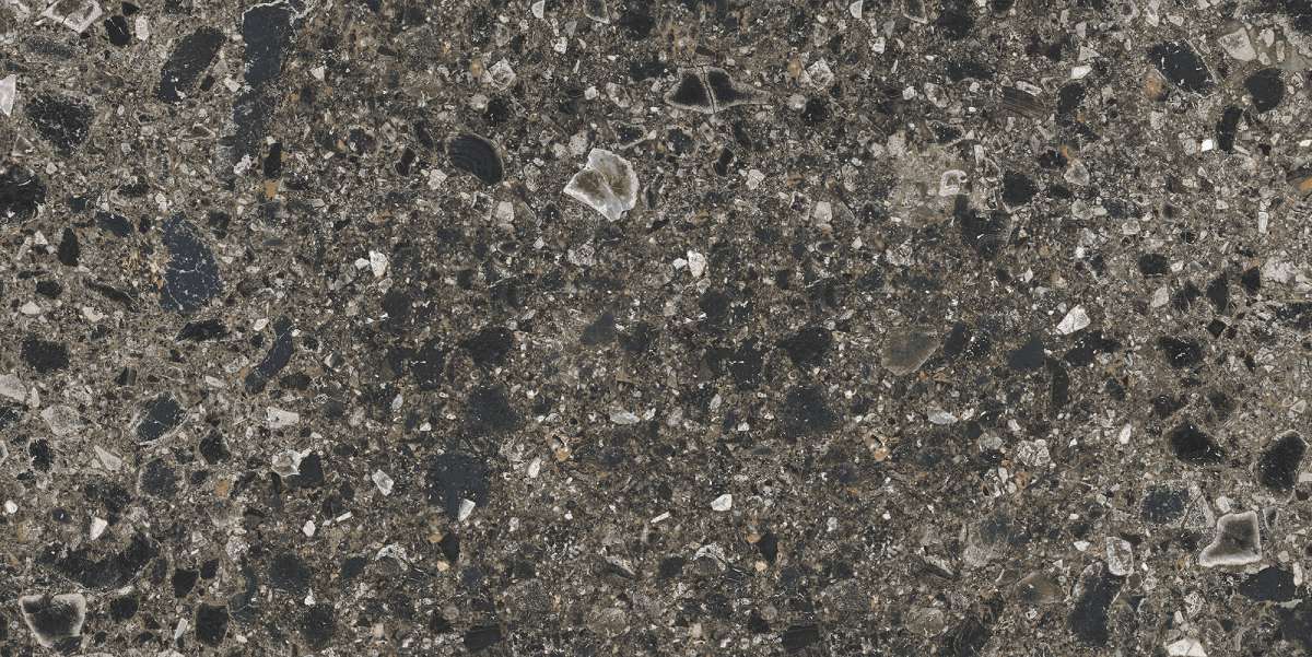 K-333/MR Terrazzo (Терраццо) dark grey 300x600 матовый темно-серый