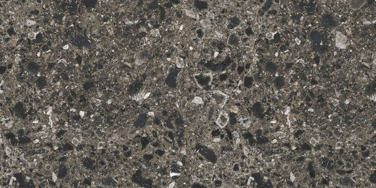 K-333/MR Terrazzo (Терраццо) dark grey 300x600 матовый темно-серый