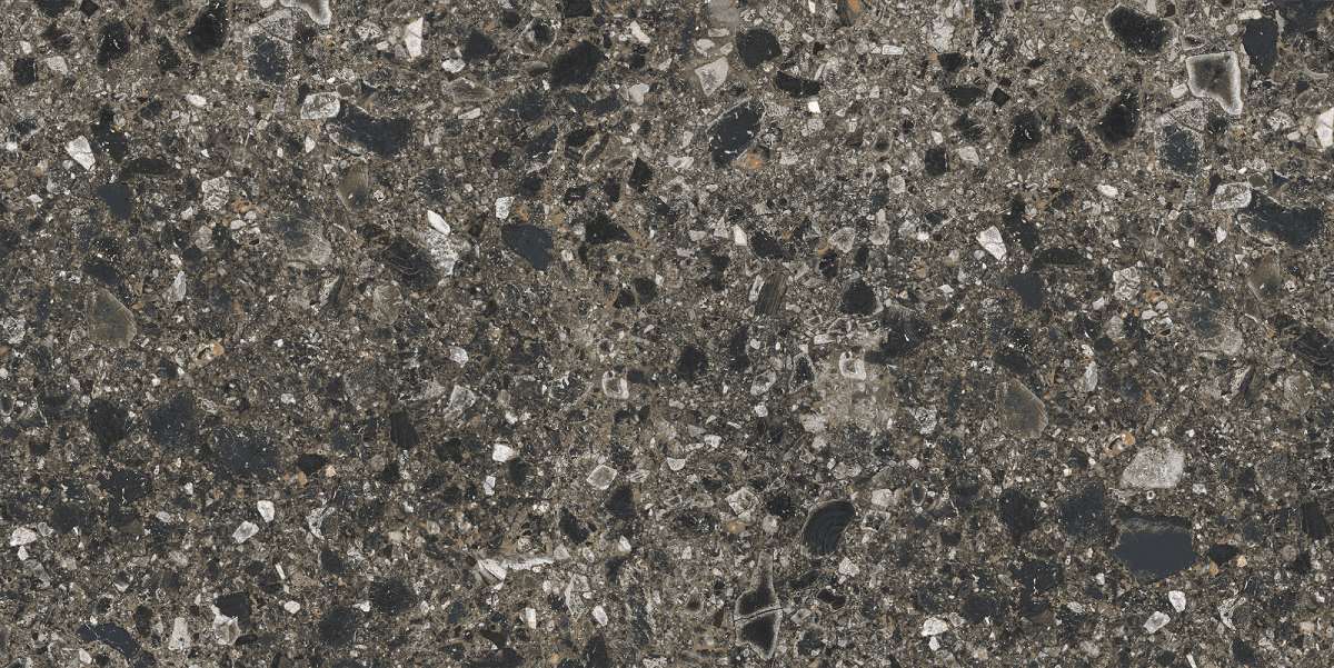 K-333/MR Terrazzo (Терраццо) dark grey 300x600 матовый темно-серый