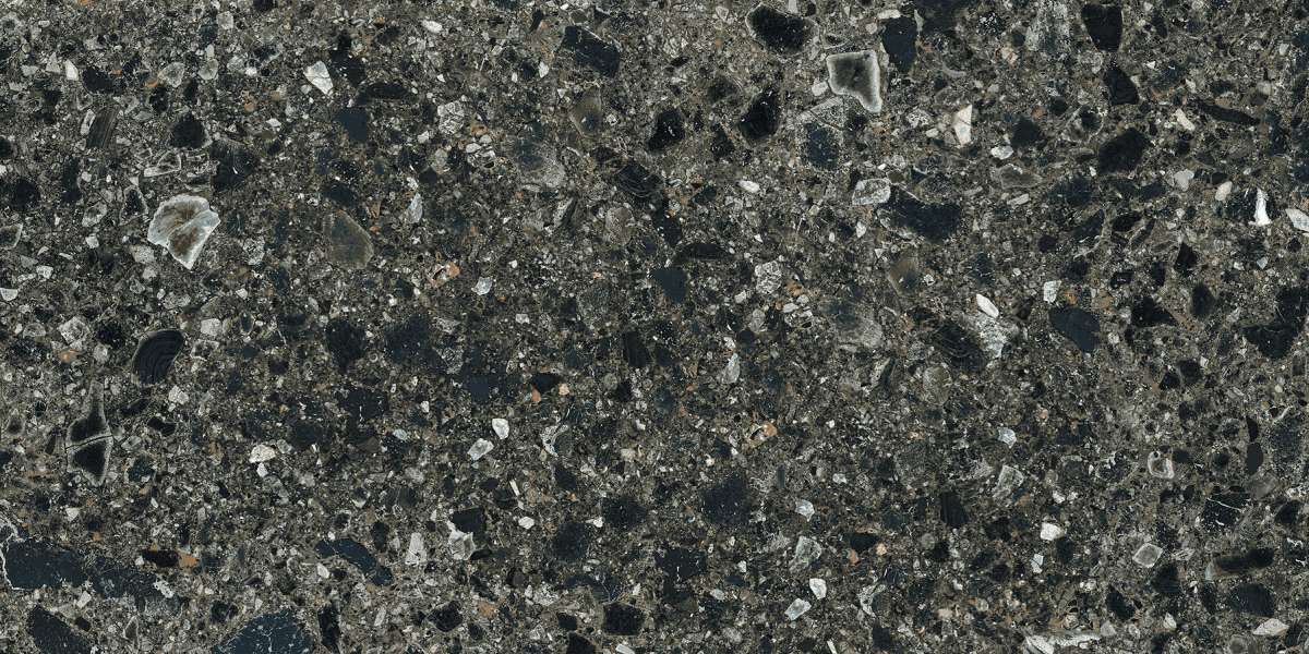 K-333/MR Terrazzo (Терраццо) dark grey 300x600 матовый темно-серый